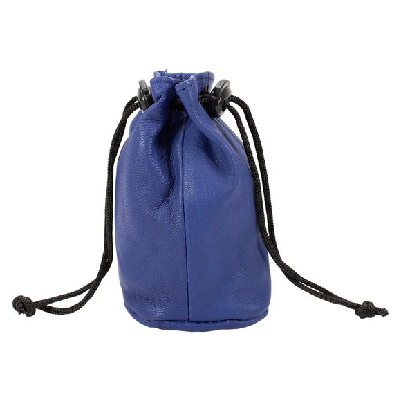 Women Genuine Leather Drawstring Pouch - Picture 1 of 6